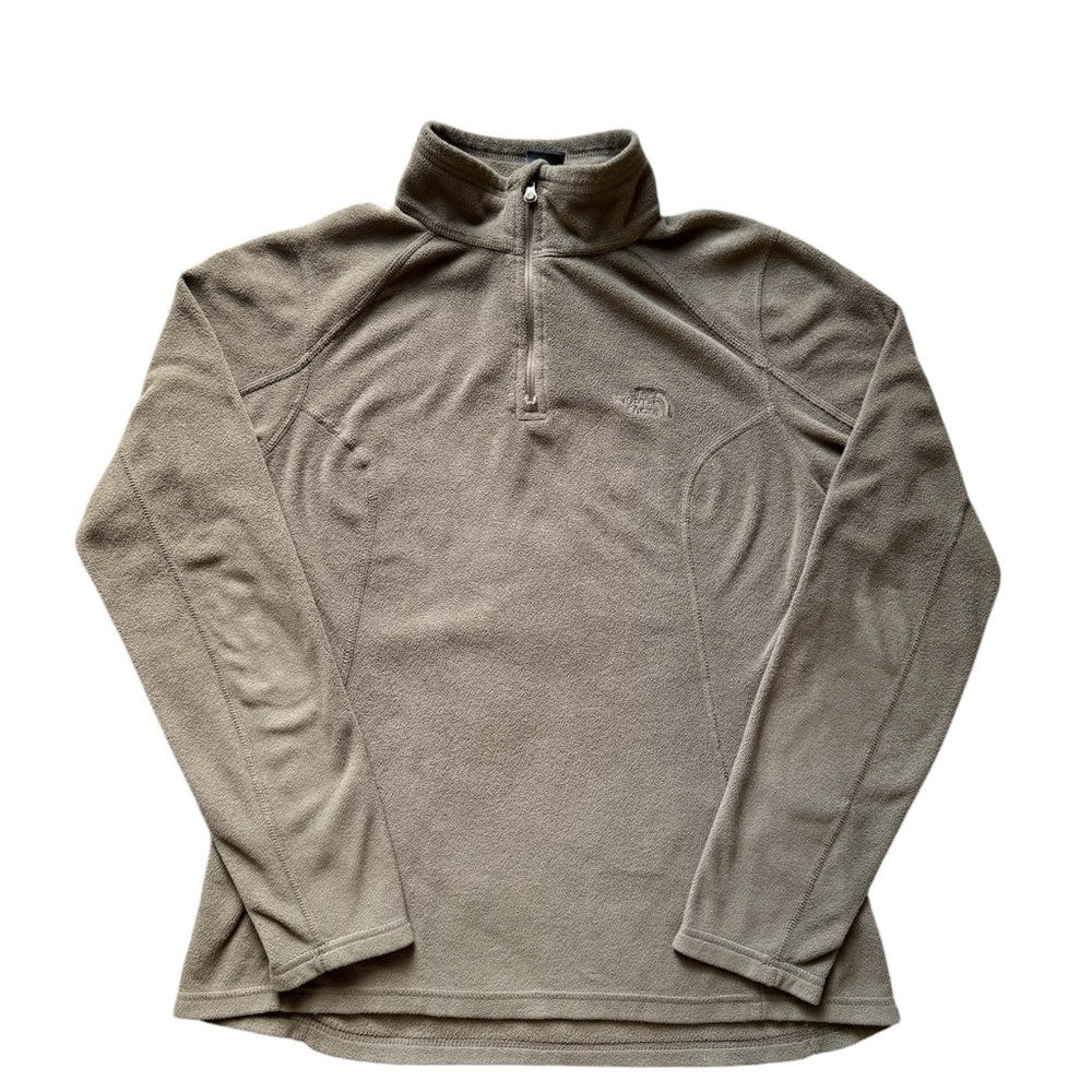 Women’s The North Face Tan Brown Fleece Pullover